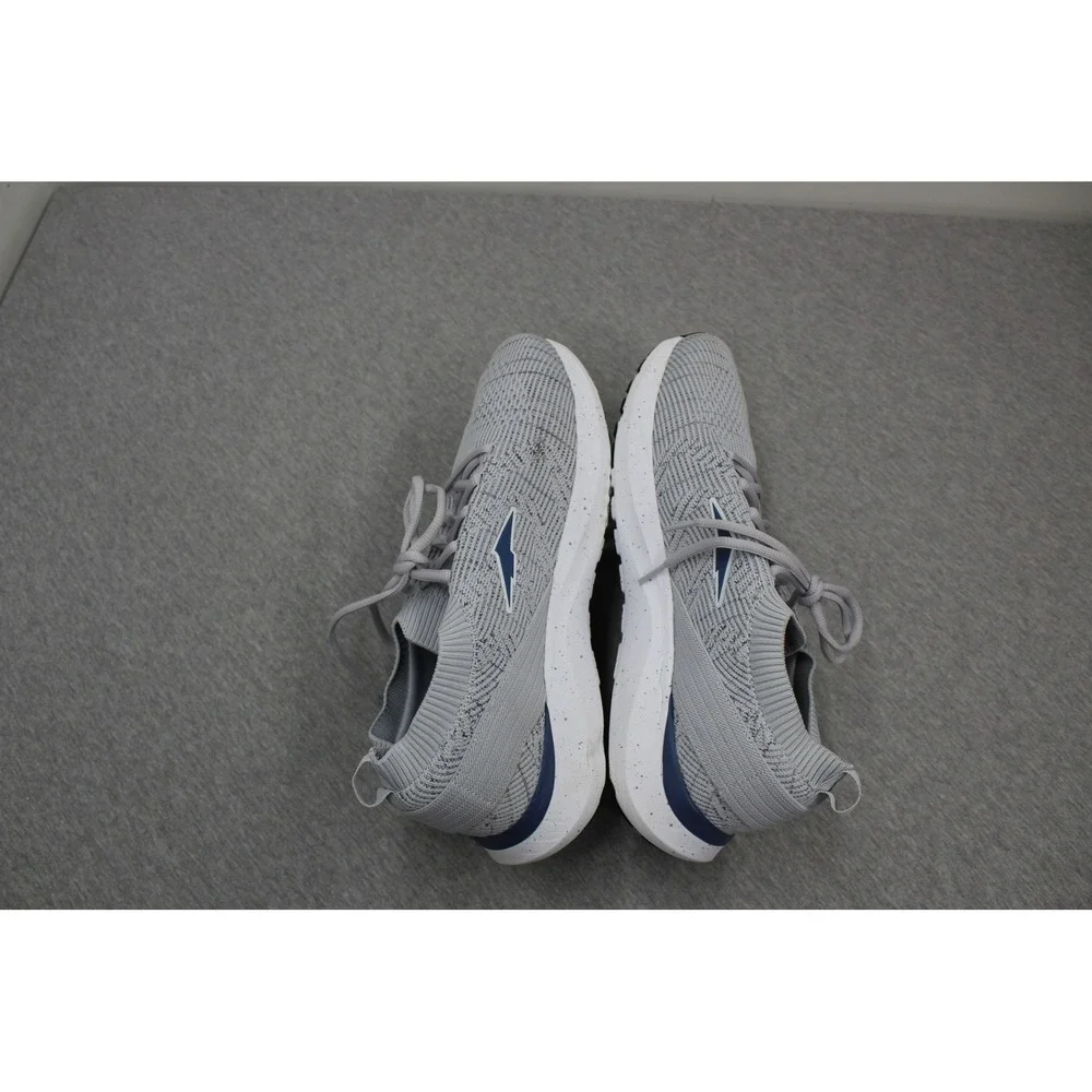 Avia Shoe Men 11.5 Gray Knit Running Sneaker MNAV24AC005 Athletic‎ Comfort